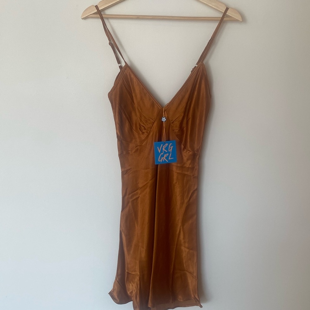 VRG GRL Copper Dress